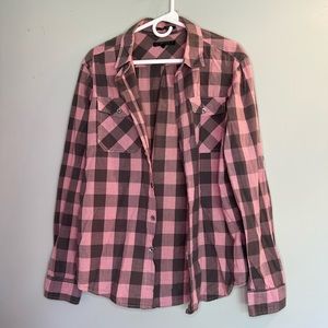 Plaid Button Up